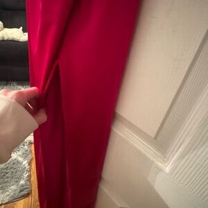 Lulus magenta long dress with slit. Size medium
